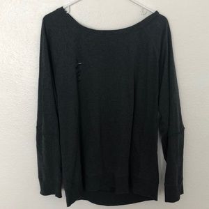 Distressed Zella sweatshirt